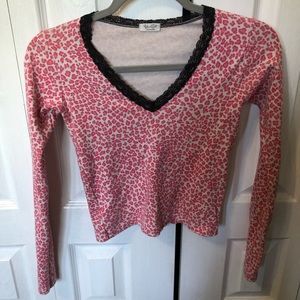 Very lightly worn long sleeve brandy shirt